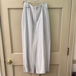 Elegant Light Gray Pencil Skirt